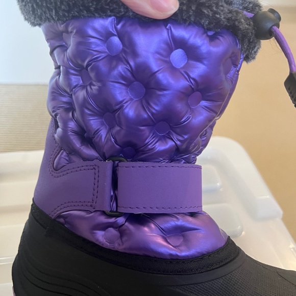 Kamik Penny Girls' Waterproof Snow Boots - Size 1 - Picture 7 of 9